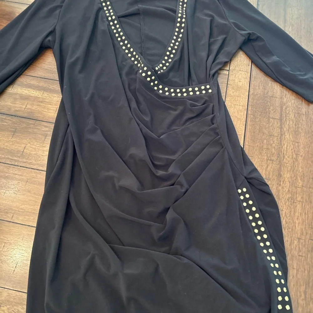 Emma & Michele Black Dress - Very Good Condition Size Large - Picture 11 of 13